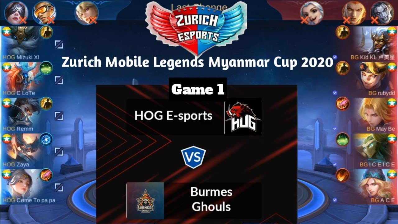 HOG E-SPORTS Vs Burmese Ghouls Game 1