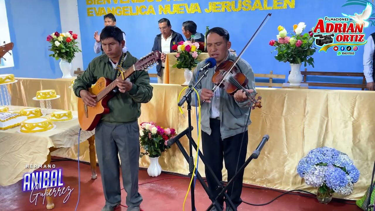 HERMANO ANIBAL GUTIERREZ // 21 Aniversario Iglesia NUEVA JERUSAL&Eacute;N - C.P. Polloc - Enca&ntilde;ada