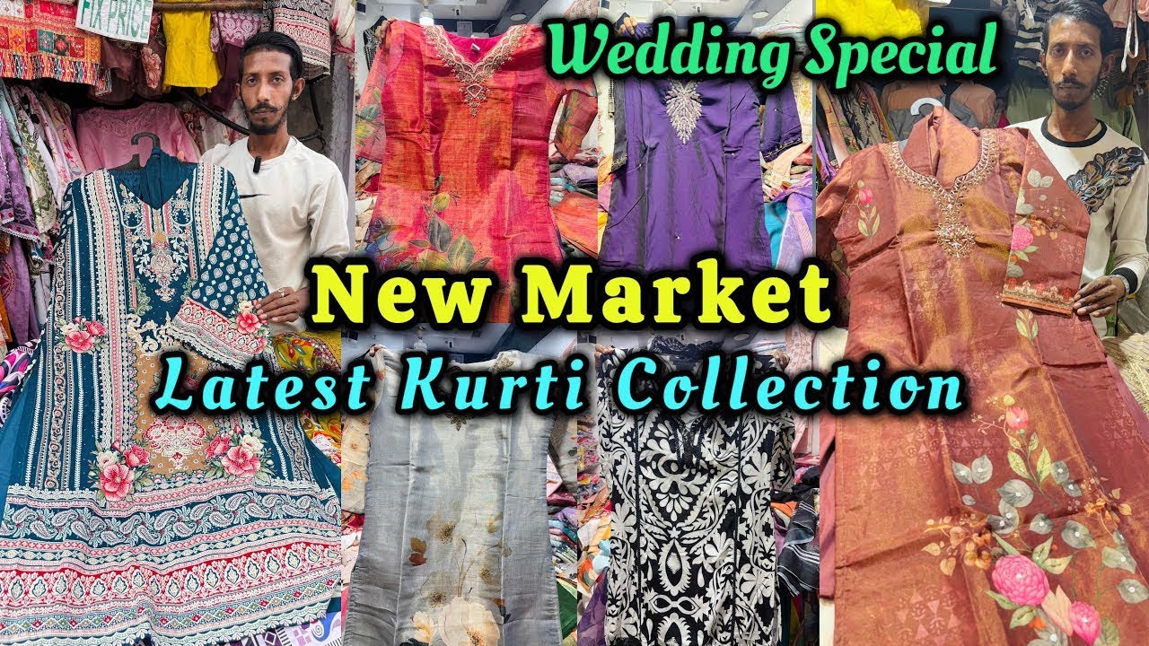 New Market Kurti Collection | New Market Latest Collection 2025 💥 Wedding Special 🔥🔥