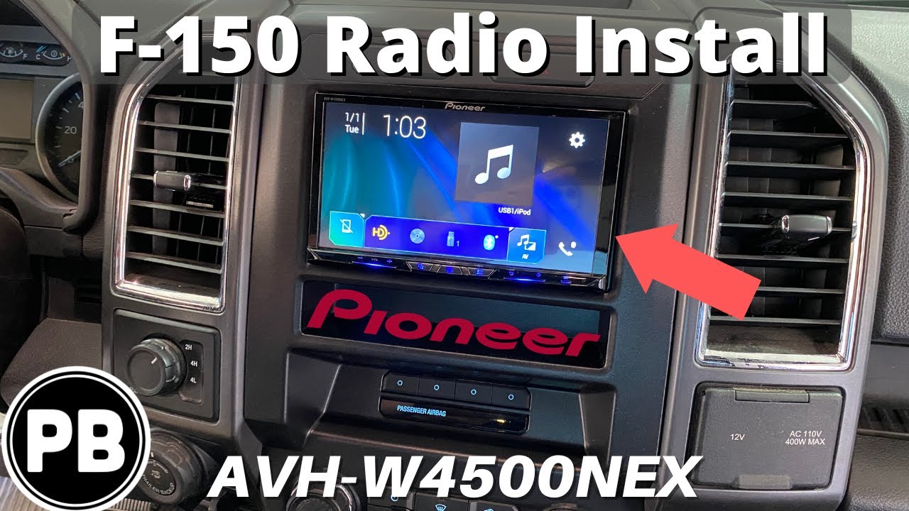2015 - 2020 Ford F150 Radio Install (4