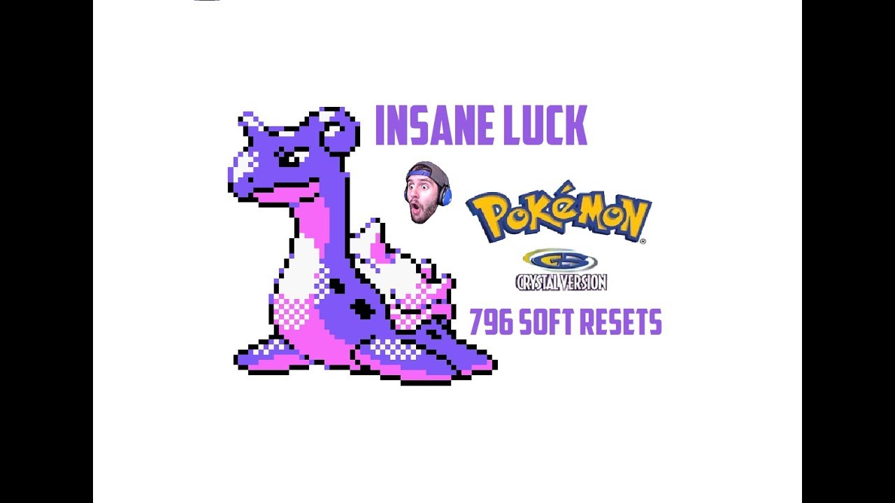 [Live] CRAZY SHINY LUCK - Full Odds Shiny Lapras (796 SR) - Pokémon Crystal