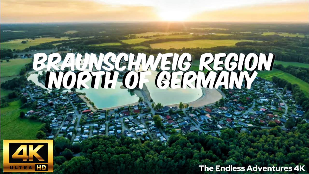 Exploring Nature Around Braunschweig | Stunning Drone Shots in 4K