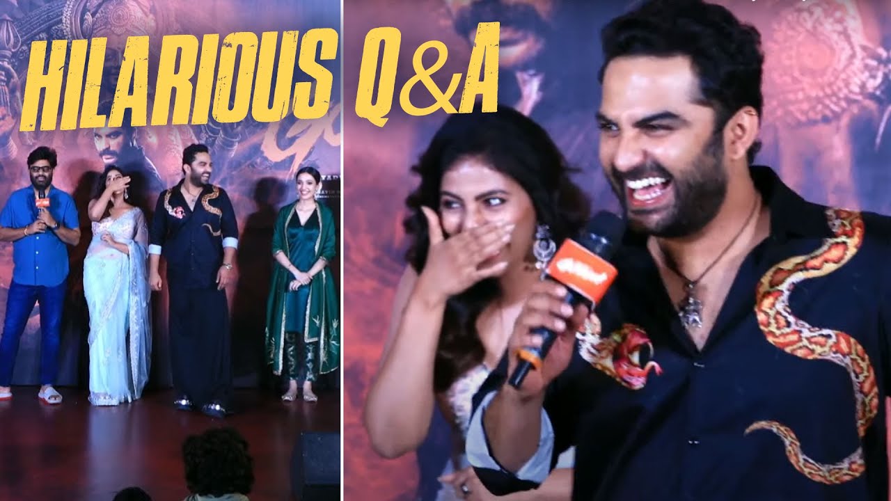 Vishwak Sen and Gangs Of Godavari Team Hilarious Q & A With Media | Anjali | Neha Shetty