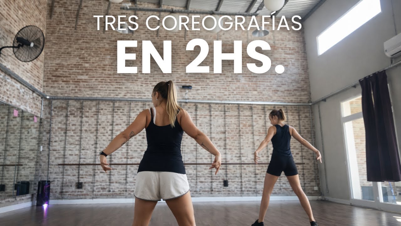 ARMAMOS 3 COREOGRAFÍAS EN 2 HORAS ¿ES POSIBLE?