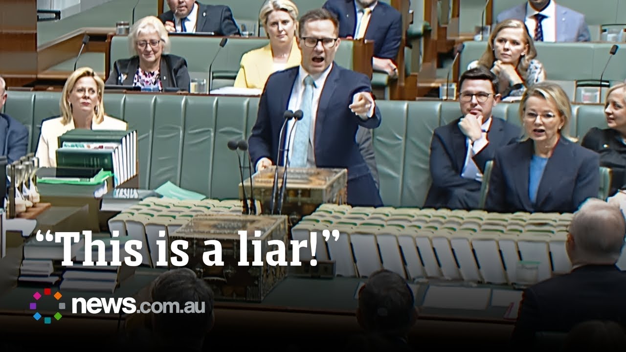‘Hopeless liar’: Alex Hawke unloads on the PM during question time