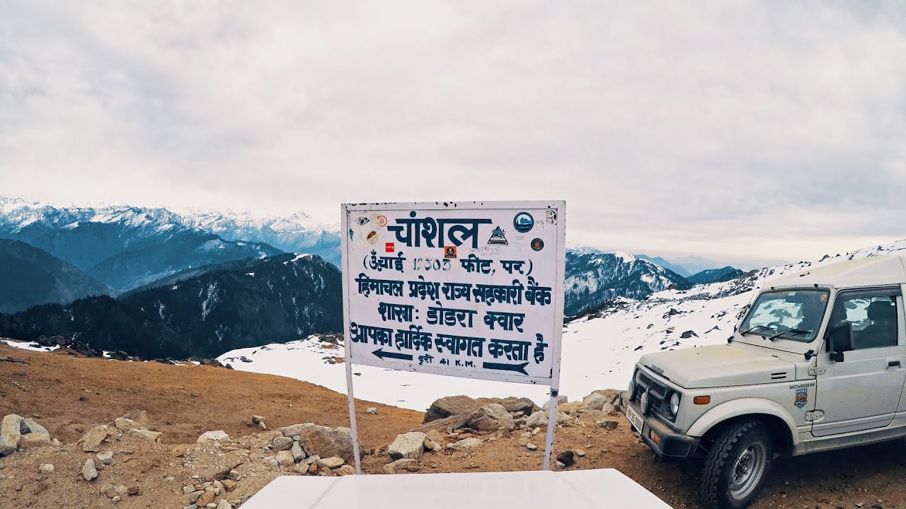 Highest Pass of Shimla | Chanshal Pass | Icy Winter Drive