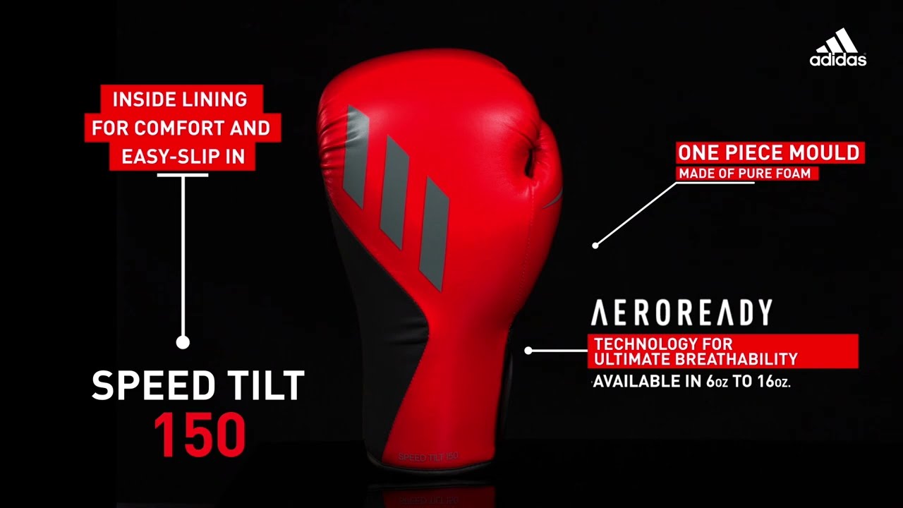 ADIDAS Speed Tilt 150 Boxing Training Gloves #SPD150TG