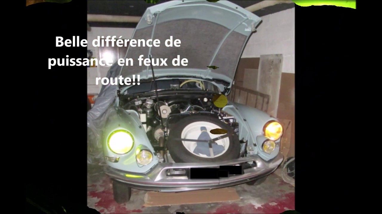 Test kit 6V LASERCAR sur ID19 de 1959