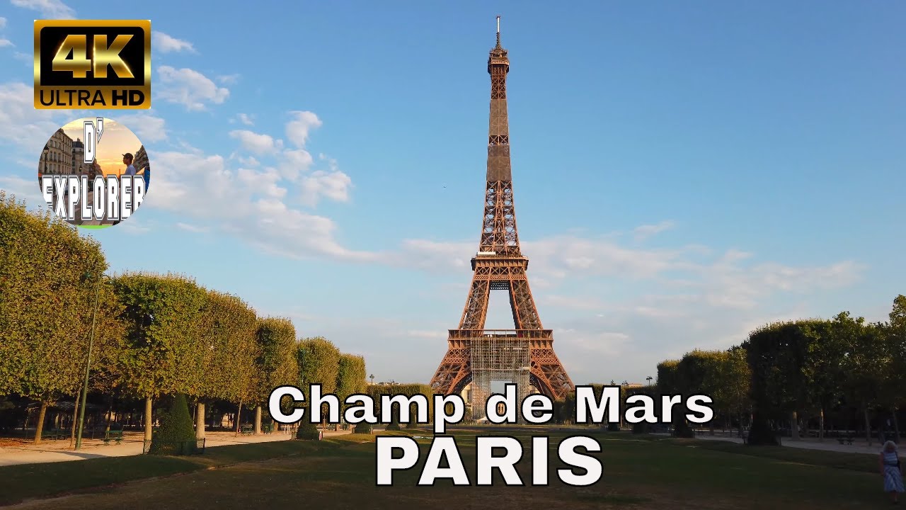 PARIS MORNING WALK》Place du Trocad&eacute;ro  to Champ de Mars 2020 【4K】