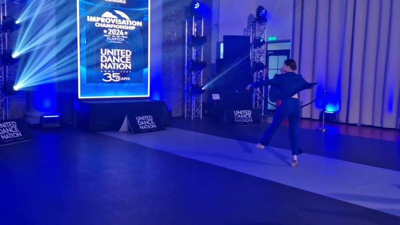 Lauryna Kerpė, United Dance Nation Improvisation championship 2024 04 14