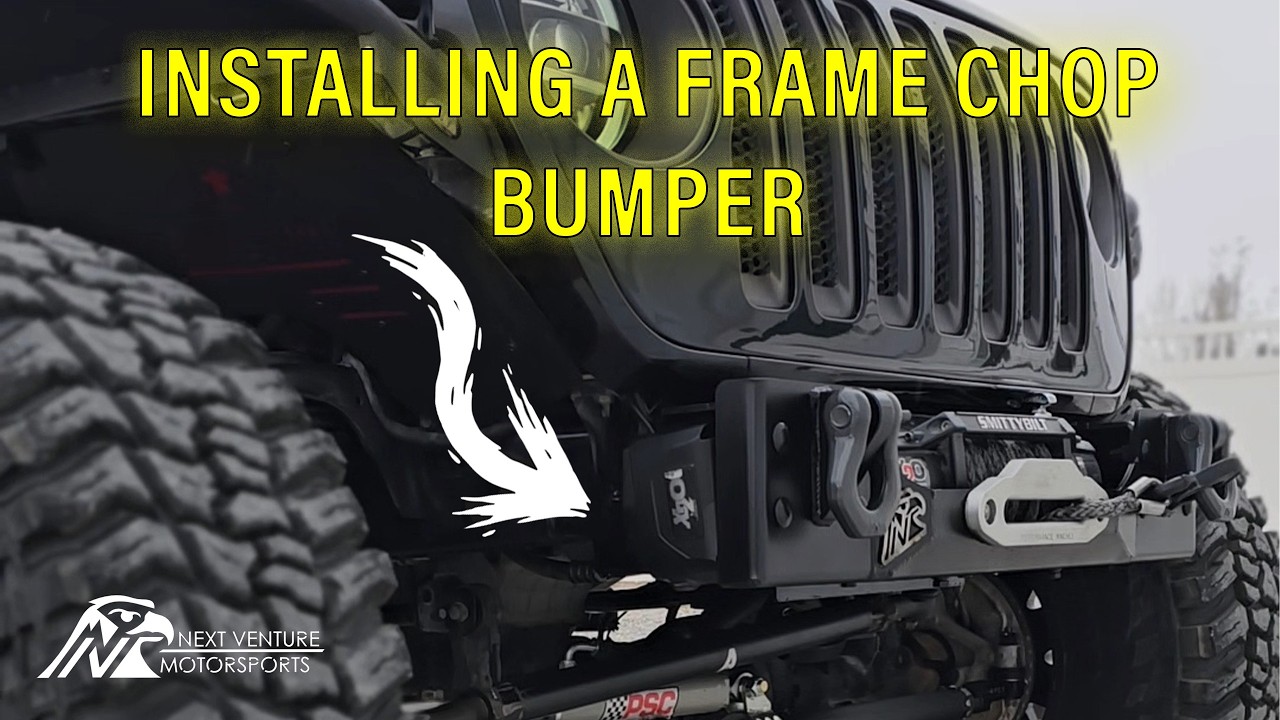 Jeep Frame Chop? Here's Why We Did It &ndash; Next Venture Bumper Install