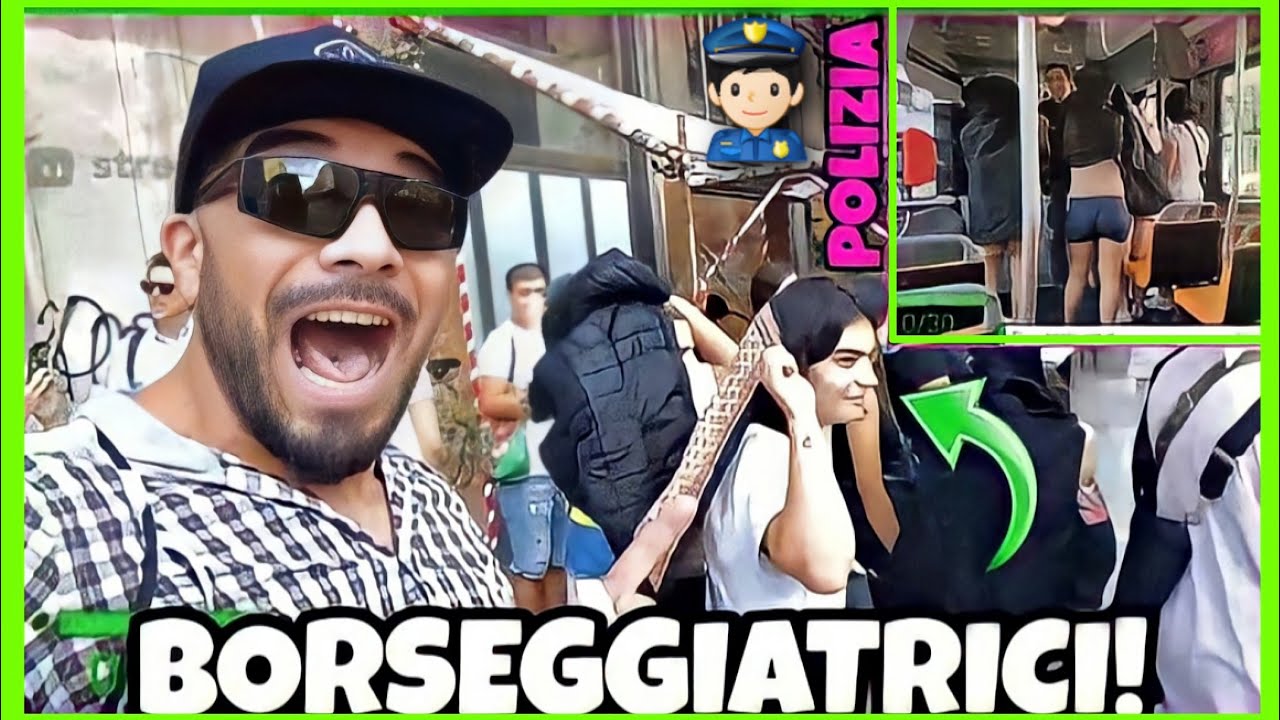 ERKOLE TORNA A CACCIA DELLE BORSEGGIATRICI MA STA VOLTA INTERVIENE LA POLIZIA!