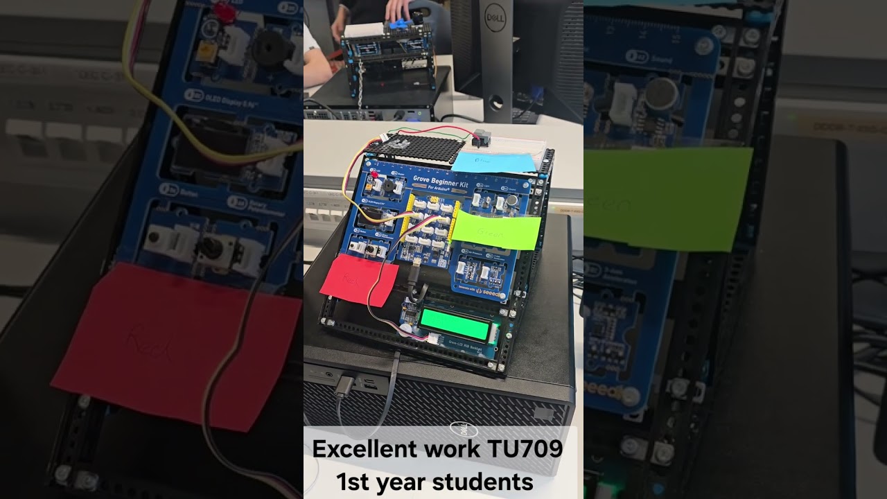 Excellent work by 1st year students (TU709 course)