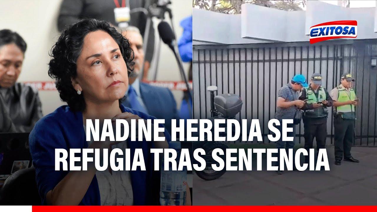🔴🔵Nadine Heredia se refugia: Esposa de Ollanta Humala permanece en Embajada de Brasil
