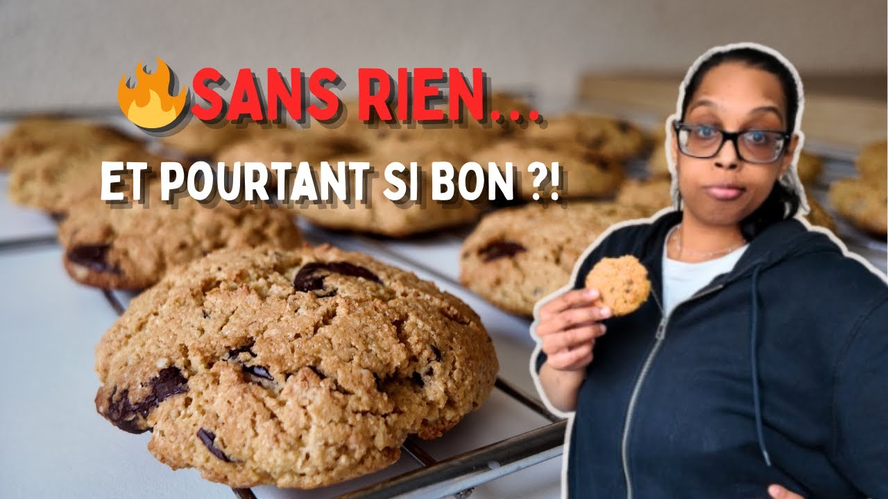 Recette TikTok : Cookies Healthy SANS Gluten, Œuf & Beurre – Bon ou Flop ?