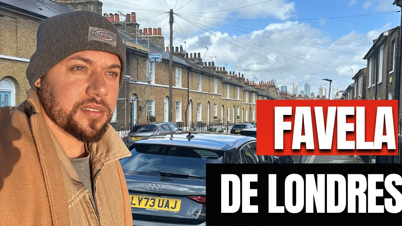 COMO É UM BAIRRO DE POBRE EM LONDRES | casas minha casa minha vida