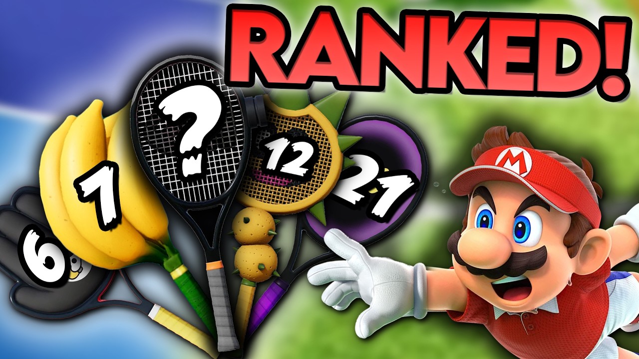 Ranking EVERY Fever Racket in Mario Tennis Fever!