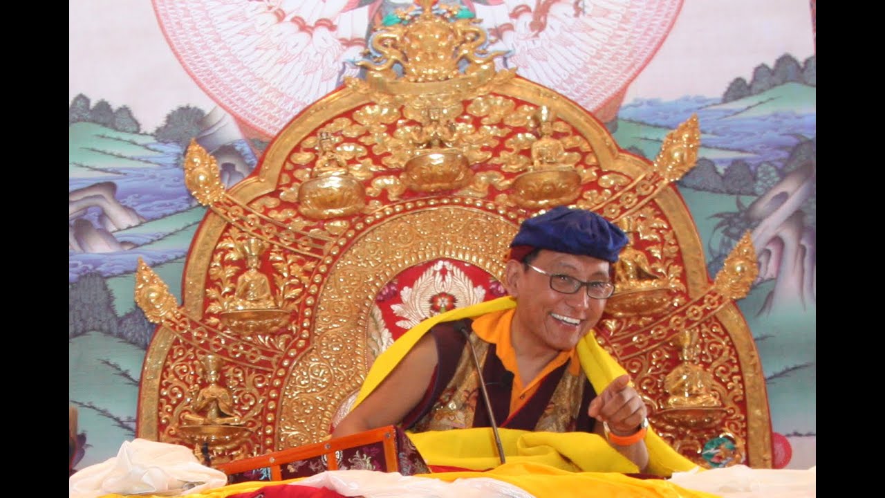 Praise to the Glorious DRUKPA lineage, its Holder His Holiness the twelfth GYALWANG DRUKPA
