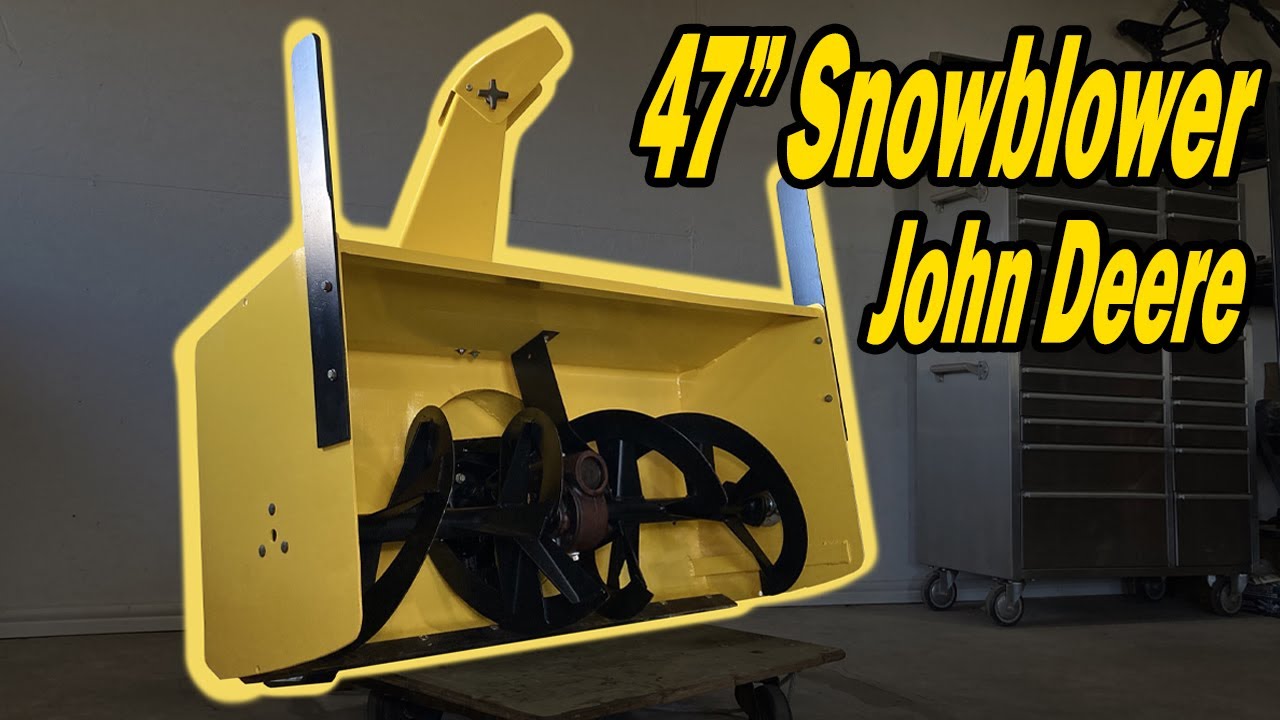 Ремонт снегоочистителя John Deere 47