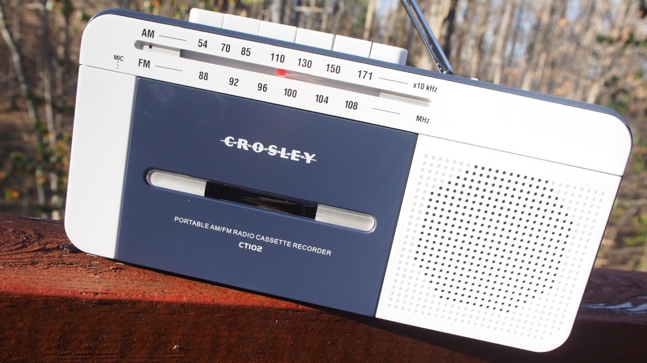 CT102 Crosley radio cassette tape player recorder w/ Bluetooth review