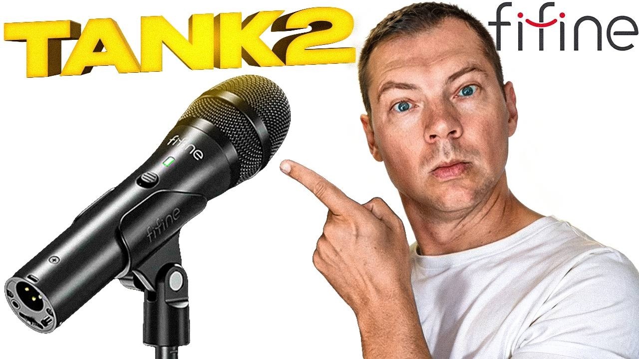 Микрофон FIFINE AmpliTank Tank2 XLR-USB - Тест, сравнение с K669D, XM8500