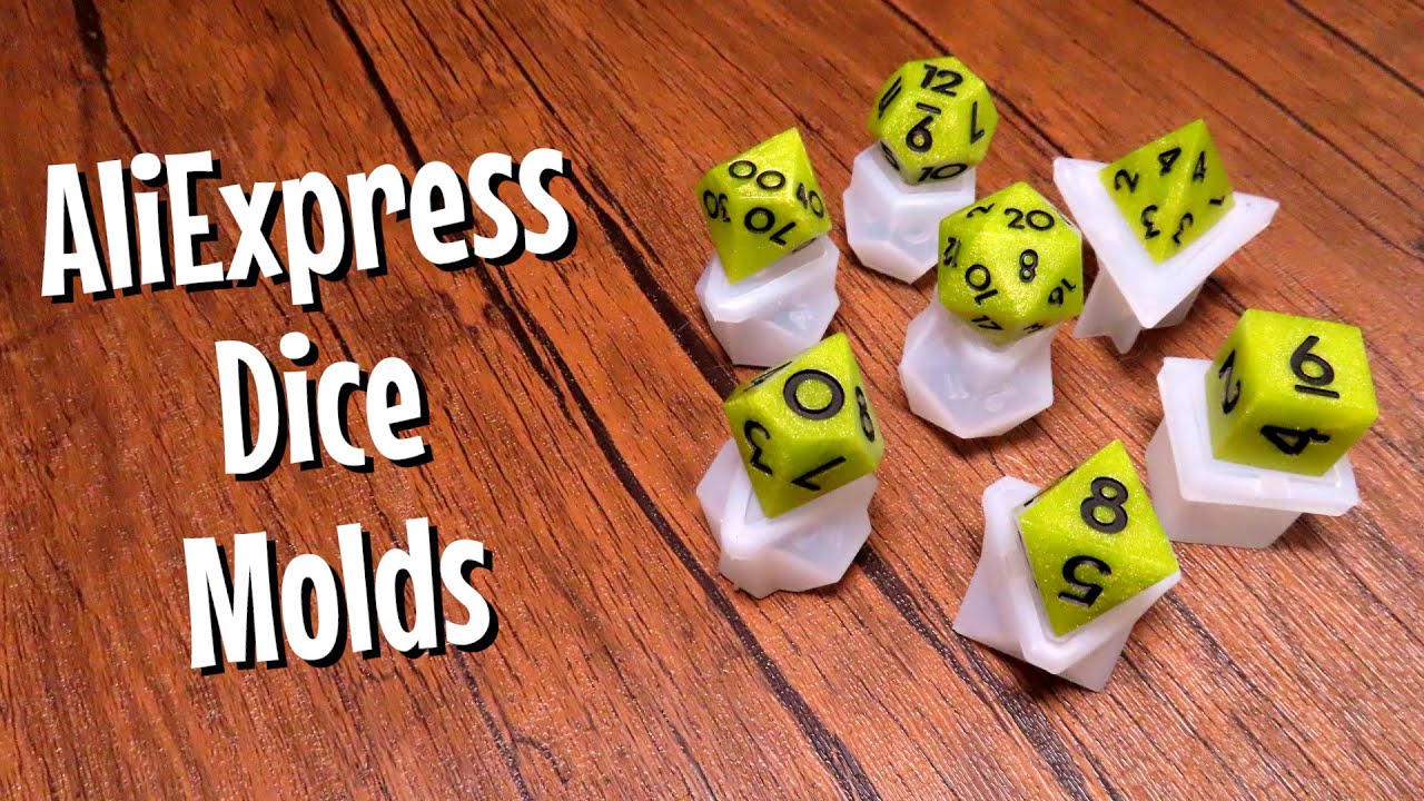 Dice Molds From AliExpress and Wish | Cheap Dice Mold Review | Budget Buys Ep. 47