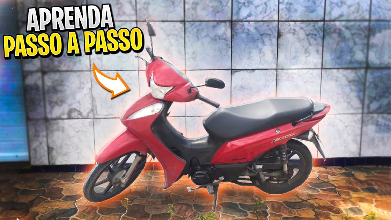 APRENDA COMO ANDAR DE BIZ 100, 110i ou biz 125 - passo a passo