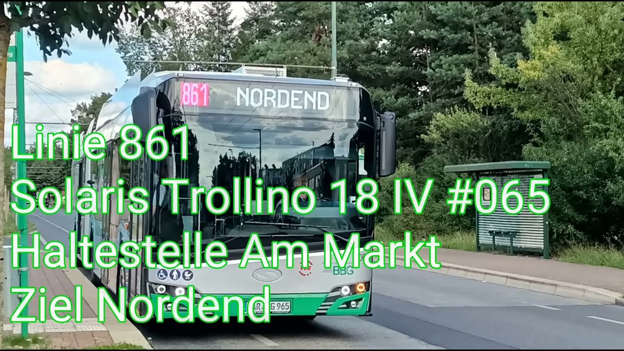 BBG Eberswalde - Linie 861 - Solaris Trollino 18 IV 