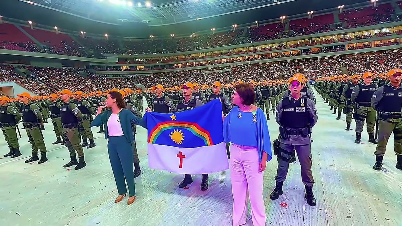 FORMATURA DOS NOVOS SOLDADOS DA POLÍCIA MILITAR DE PERNAMBUCO 12/08/2025 NA ARENA.