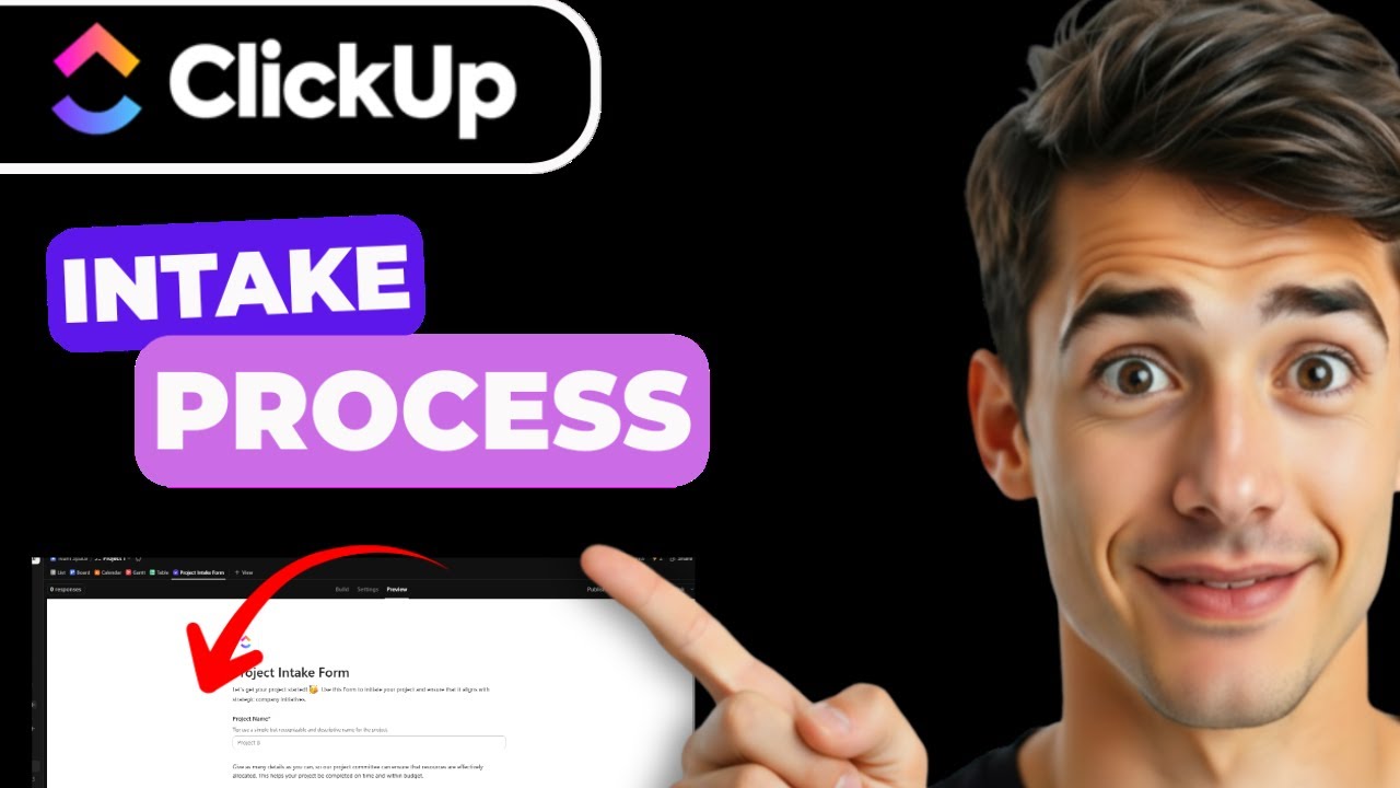 Как создать процесс приема заявок с помощью форм в Clickup (самый простой способ) (Руководство 20...