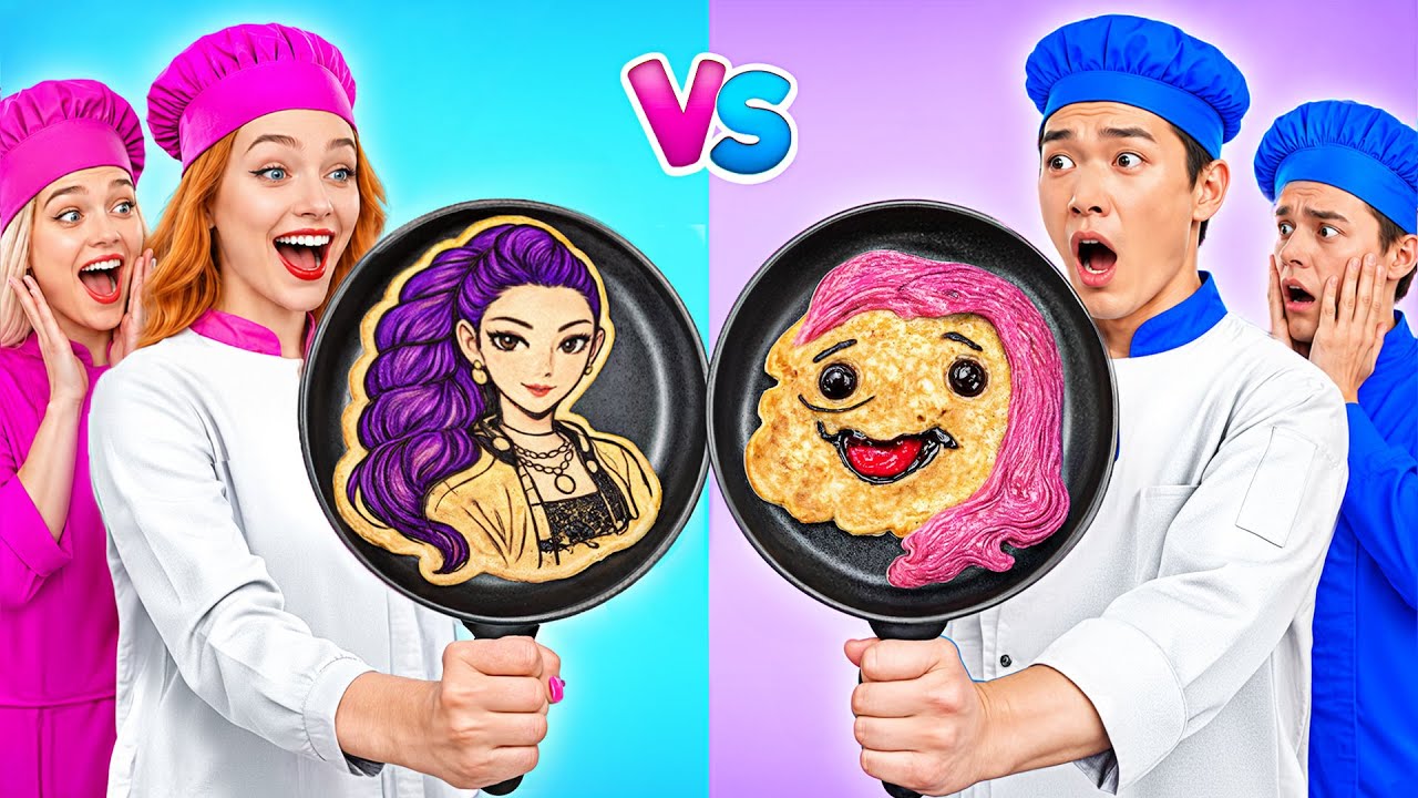 Кулинарный Челлендж: Мальчики VS Девочки | Кухонные Лайфхаки и Рецепты от Multi DO Challenge