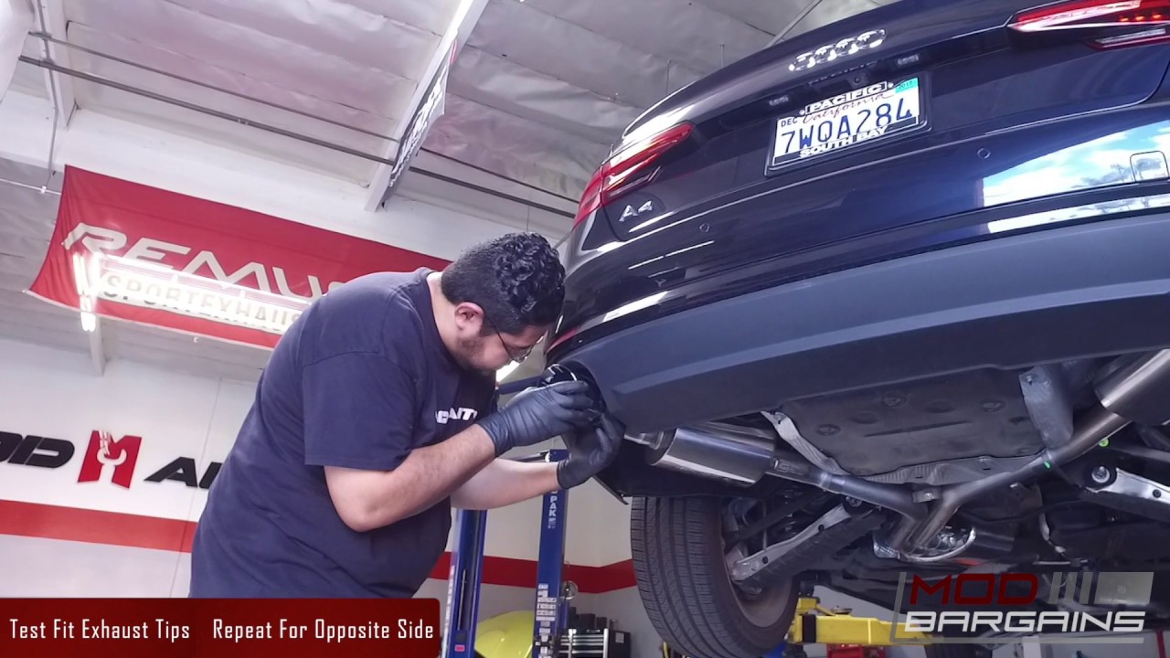 From Stock to Not: AWE Touring Exhaust for Audi A4 B9 2016+