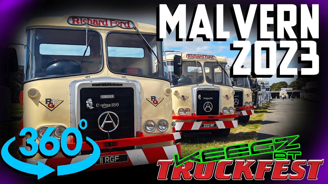 Interactive 360 Tour of Malvern Truckfest 2023! Even saw @TruckerTim  truck!