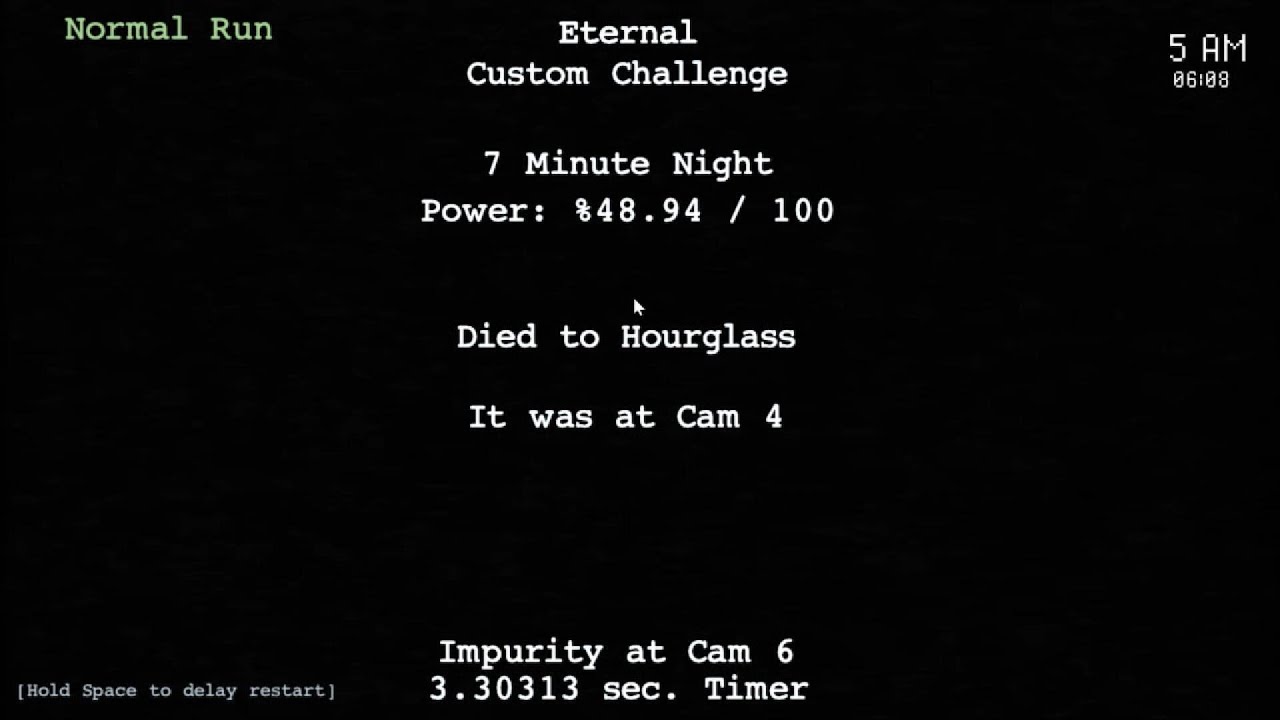 FNATIBDU 2.0 - Eternal Suicide Mouse Plus | Fail Run (6:08 ~ 5AM)