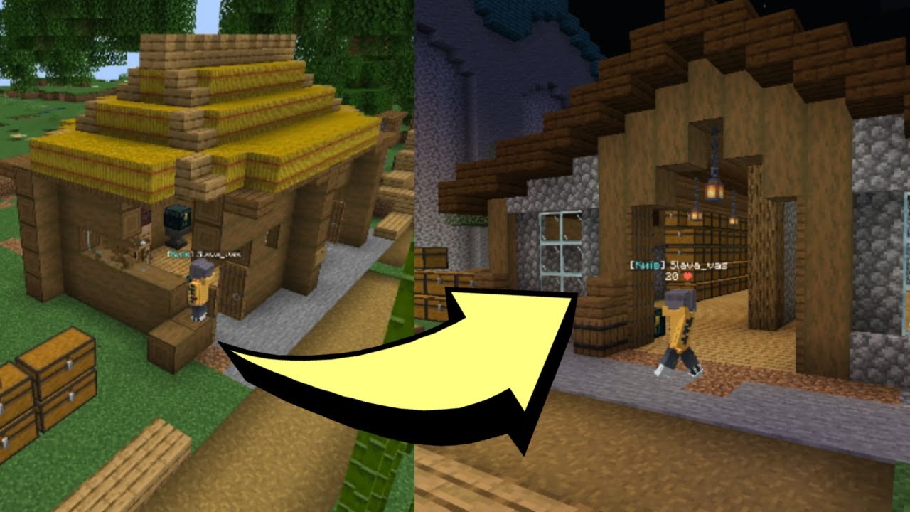 Построил огромный склад для всего города в майнкрафт! | Mixland | Minecraft timelapse storage.