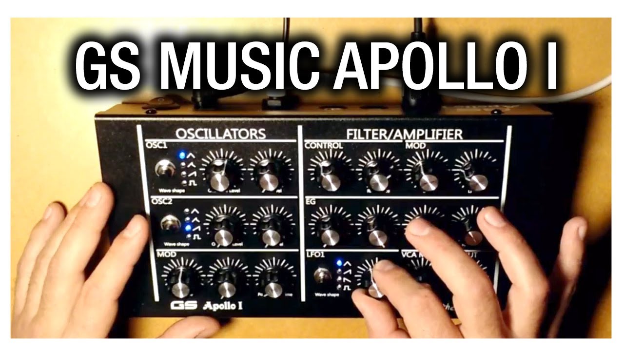 🎹 *GS MUSIC APOLLO 1* 🎹 MONOPHONIC ANALOG SYNTH MADE IN ARGENTINA 🔵 TEST N&deg;1 🔵
