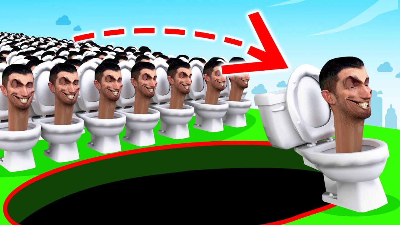 HOW FAR CAN SKIBIDI TOILET'S JUMP?!
