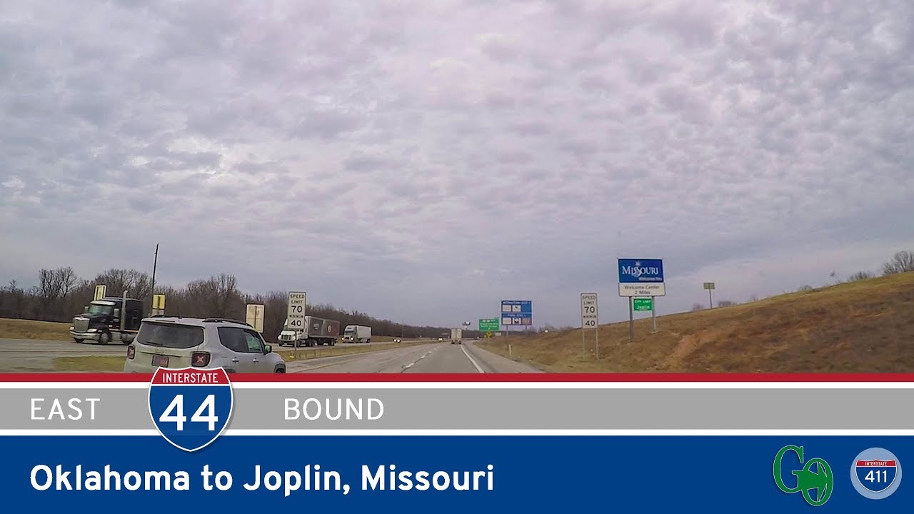 Interstate 44 - Oklahoma to Joplin - Missouri |  Drive America's Highways 🚙