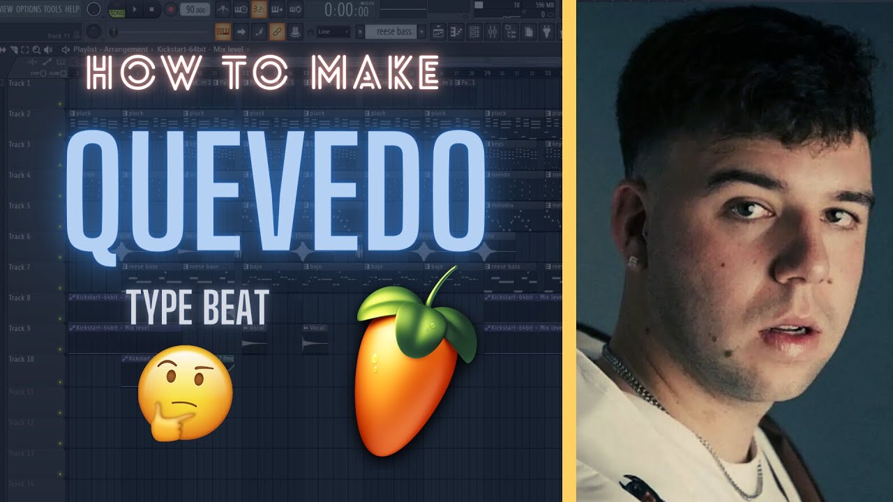 🟠 HICE un BEAT de REGGAETON para QUEVEDO