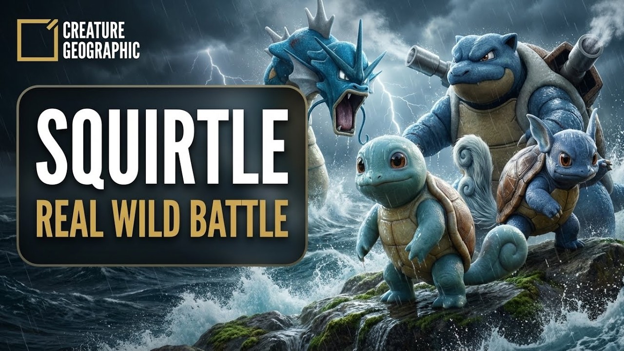 Real Life Pokémon - NatGeo: Squirtle | From Still Waters to Living Cannon (Documentary)