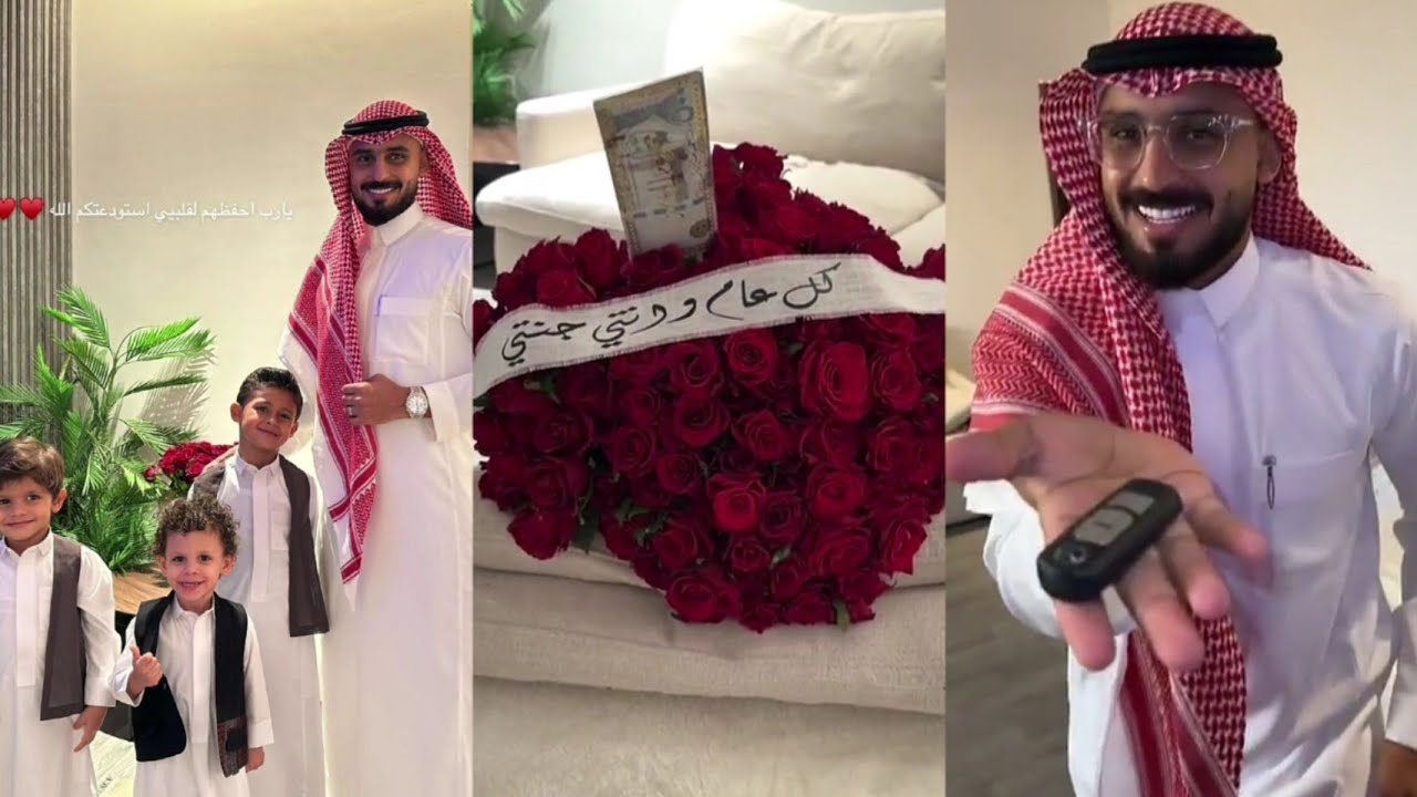 العنود اول يوم عيد🥳شوفوا ايش عيديتها😊مو راضية تزبط عيدية امها هاني حلواني و عنود