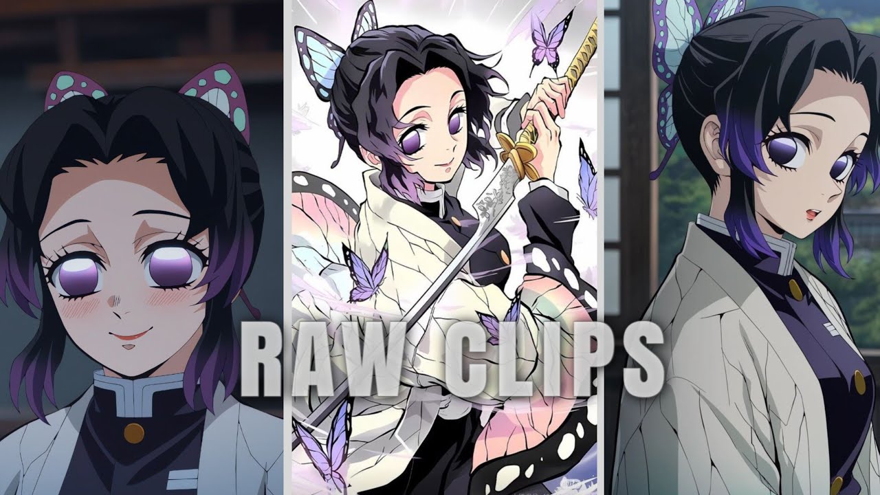 Shinobu Kocho raw clips | Infinity castle arc 