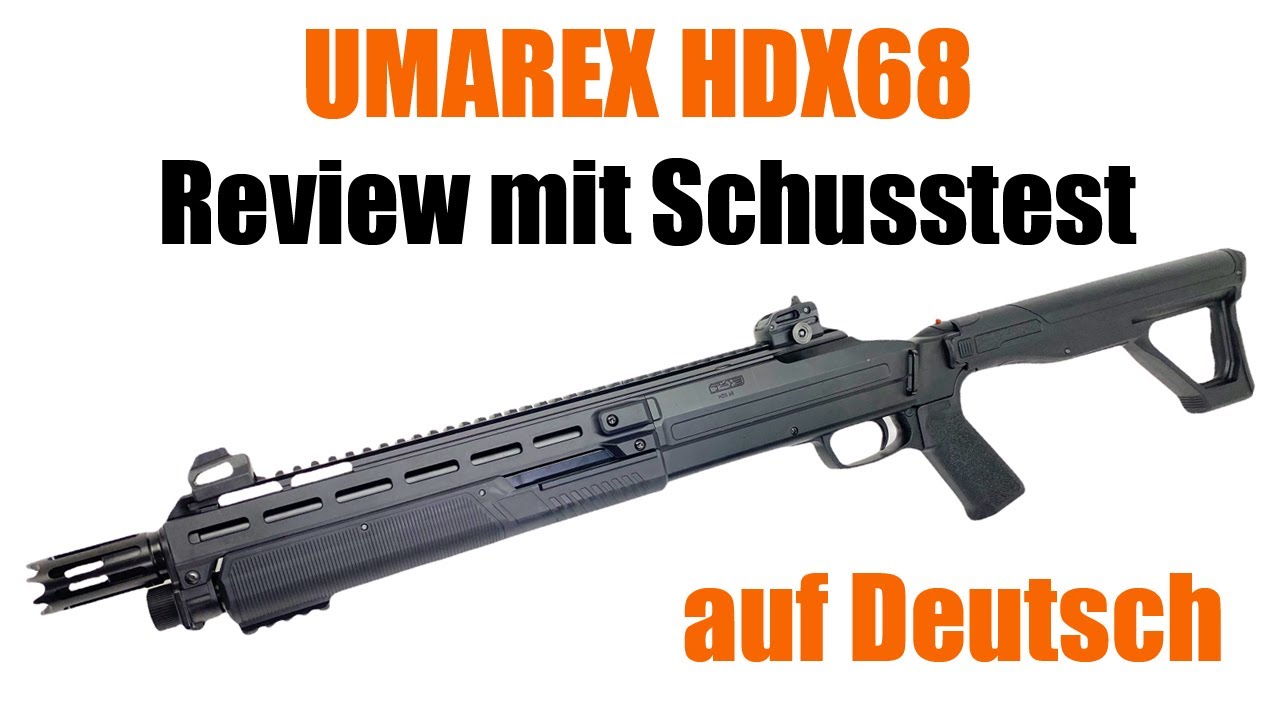UMAREX HDX68 Review mit Schusstest DEUTSCH