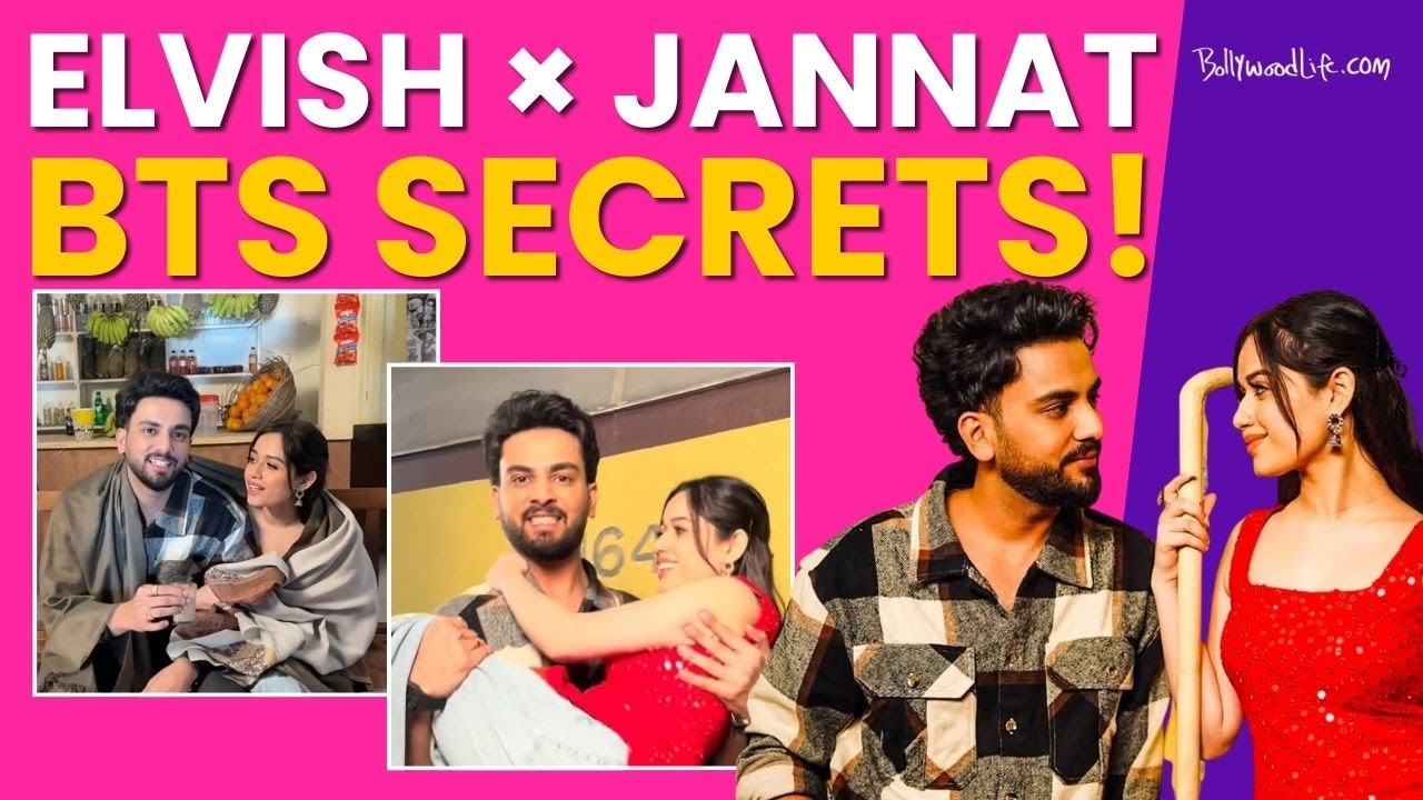 Elvish Yadav and Jannat Zubair Bring Playful Vibes to the Sets of ‘Tere Dil Mein’