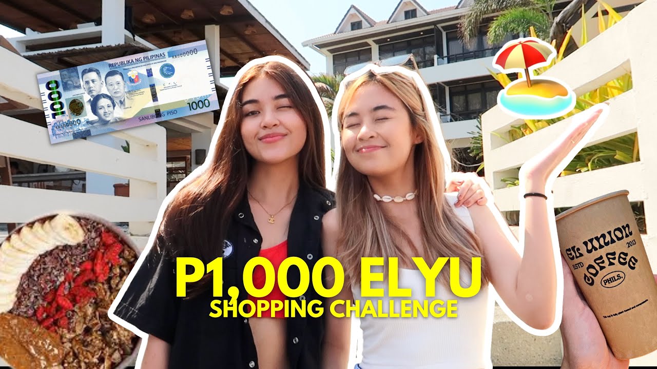 P1000 ELYU SHOPPING CHALLENGE (Affordable ba?) 🏖️💸 | Princess And Nicole