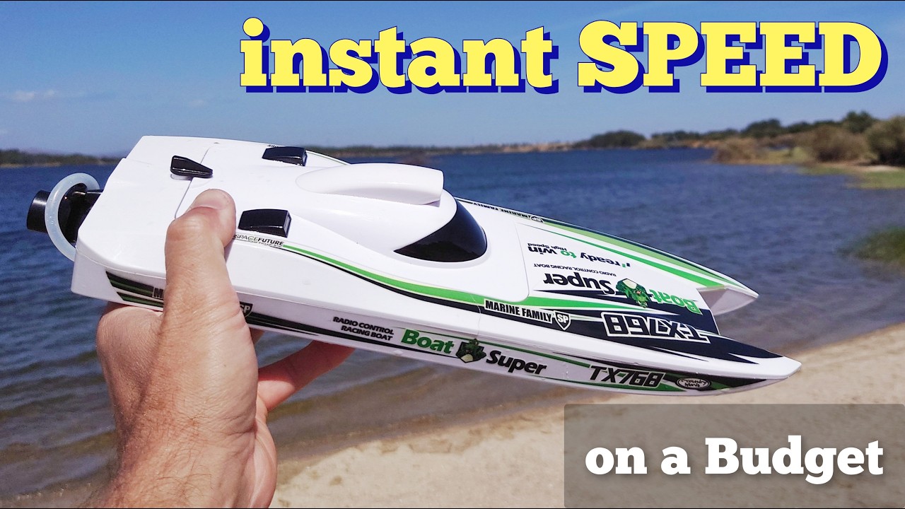 Don't have one yet? RC Jet Boats are Fast & Durable!