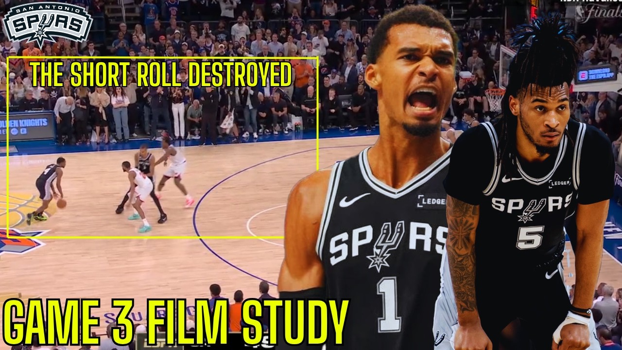 The STATEMENT The San Antonio Spurs Just MADE Is ABSOLUTELY WILD... | Game 3 Film Study |