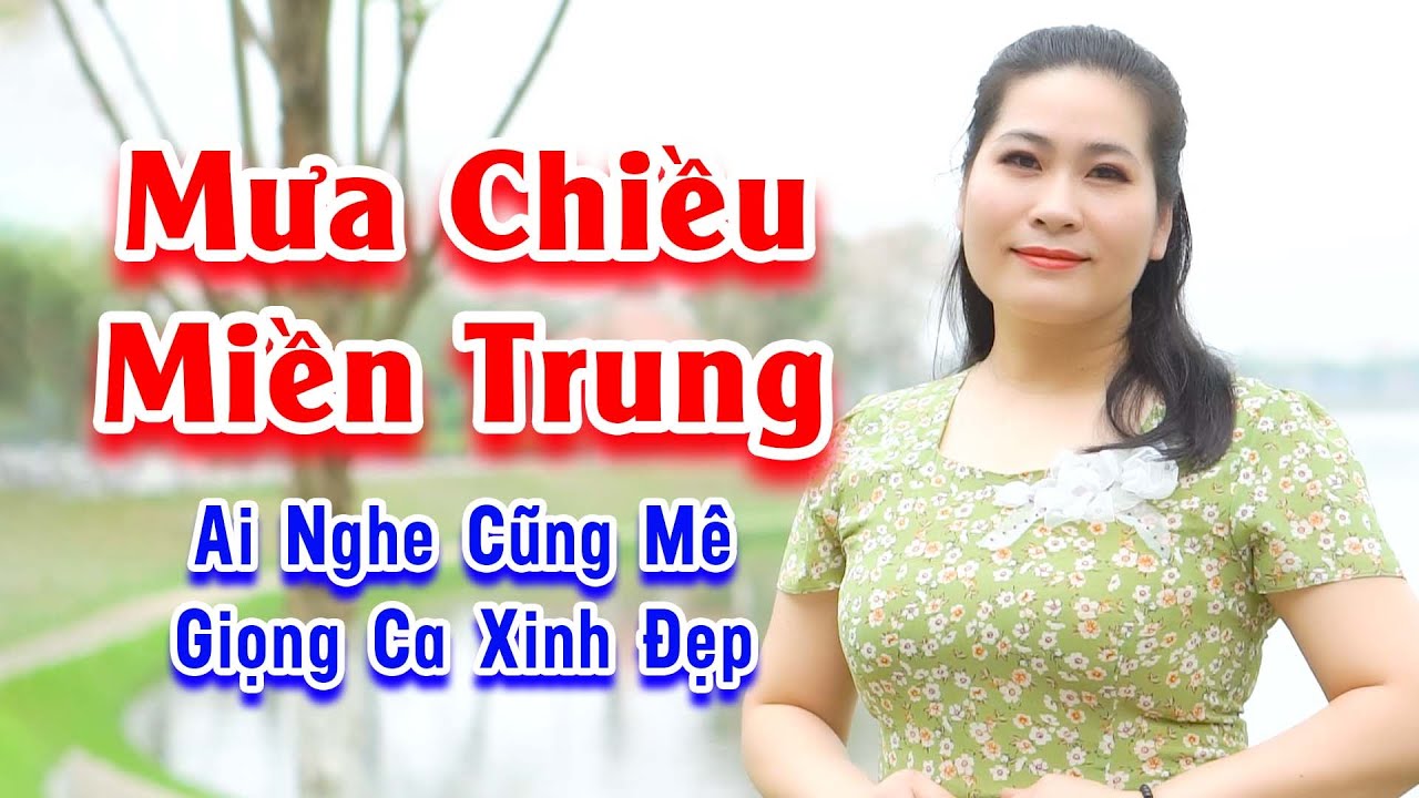 Mưa Chiều Miền Trung - Em Gái Xinh Đẹp Hát Đường Phố Ai Nghe Cũng Say Mê - Lệ Thủy