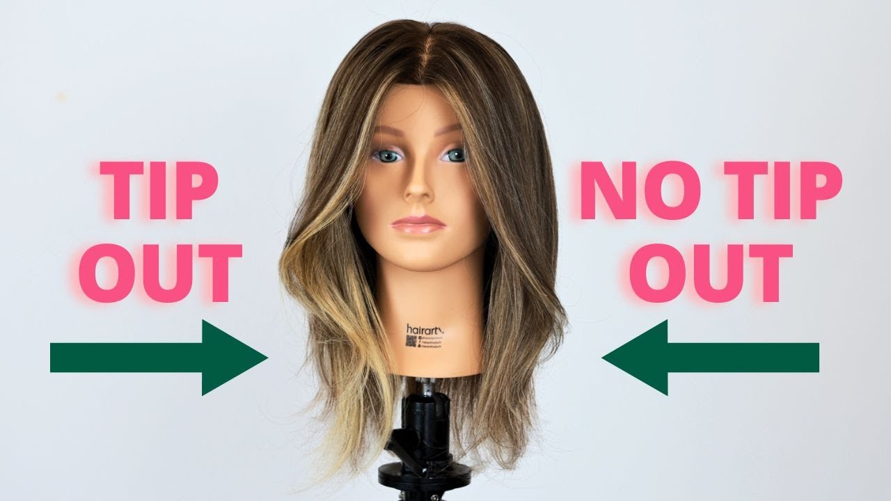 Create the Perfect Face Framing Highlights with Tip Out Highlights  – Dark to Light Hair Tutorial