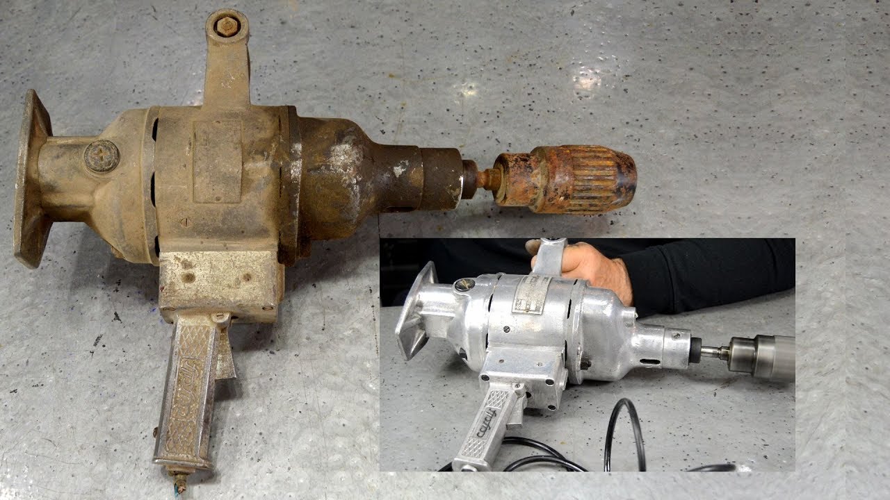 Restauración de taladro antiguo Casals, Drill press restoration
